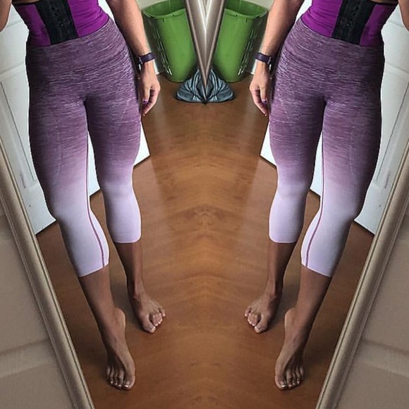 Ombre printed leggings yoga pants - Picture 4 of 4